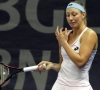 Le troisième tour de Yanina Wickmayer s'est joué dans le premier set