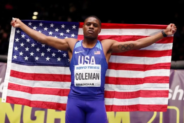 Chris Coleman a frappé fort sur 100 mètres au Van Damme