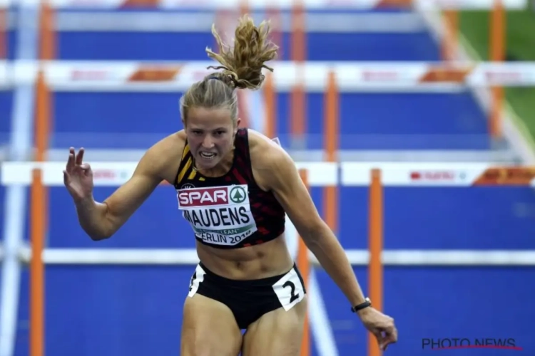 Une Belge au pied du podium sur 400 mètres haies