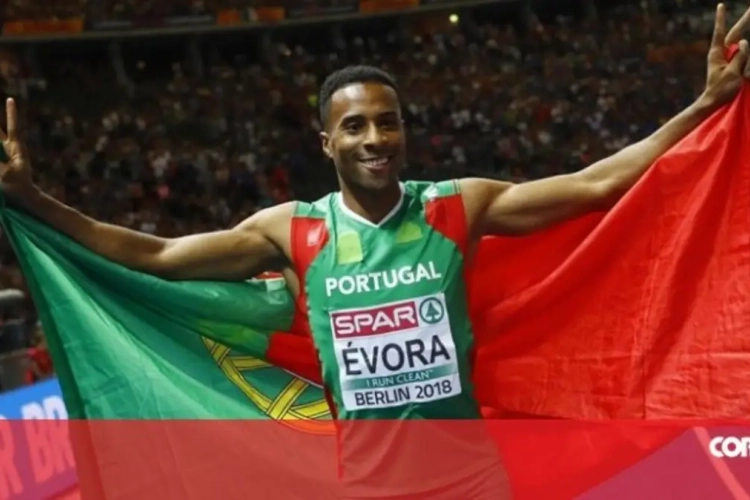 Nelson Evora a remporté la finale du triple saut aux Championnats d'Europe
