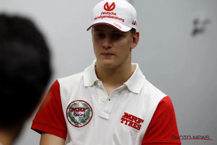 Mick Schumacher au volant d'une Ferrari cette semaine 