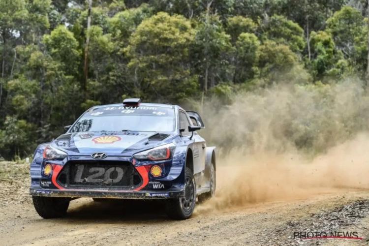 Thierry Neuville s'en sort bien au rallye d'Allemagne