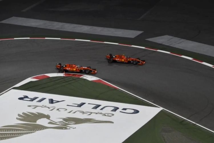 Sale journée pour les Ferrari