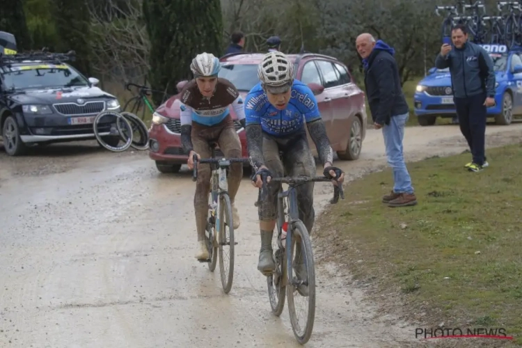 Van Aert a fait impression mais il était "complètement cuit"