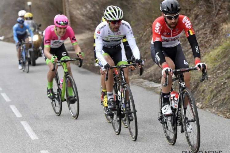 Les pois pour De Gendt à Paris-Nice: "Pas le but, mais je suis content"