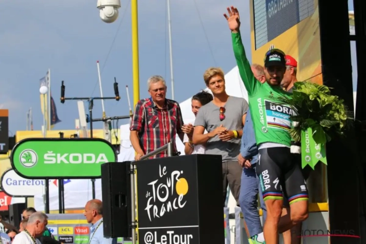 Peter Sagan a souffert... mais il est encore là