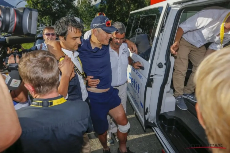 Jean-Luc Vandenbroucke rend hommage à Philippe Gilbert