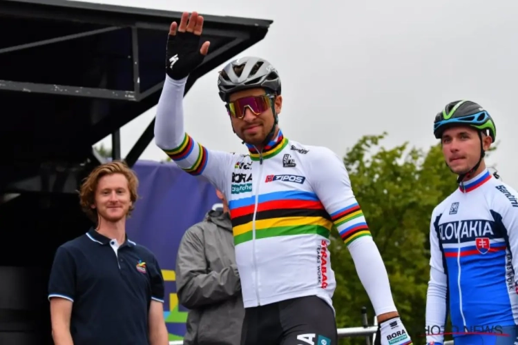 🎥 Insolite ! Peter Sagan donne un coup de main sur l'organisation du Tour de France