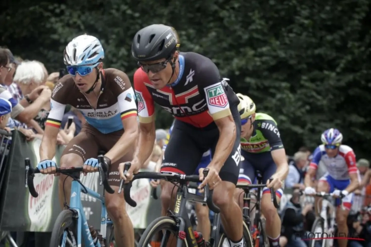 Oliver Naesen commente son mano a mano avec Greg Van Avermaet : "C'est une première"