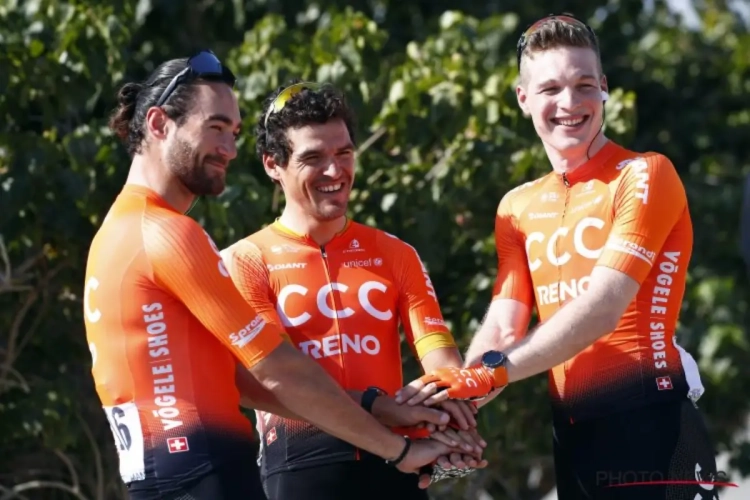 Un Belge fait partie de la sélection de CCC au Tour d'Allemagne