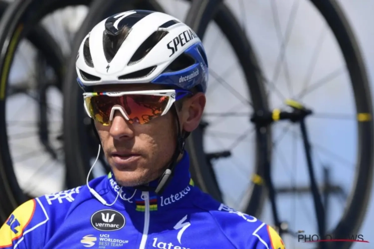 Philippe Gilbert sait qu'il va rouler le Ronde "avec un coup de retard"