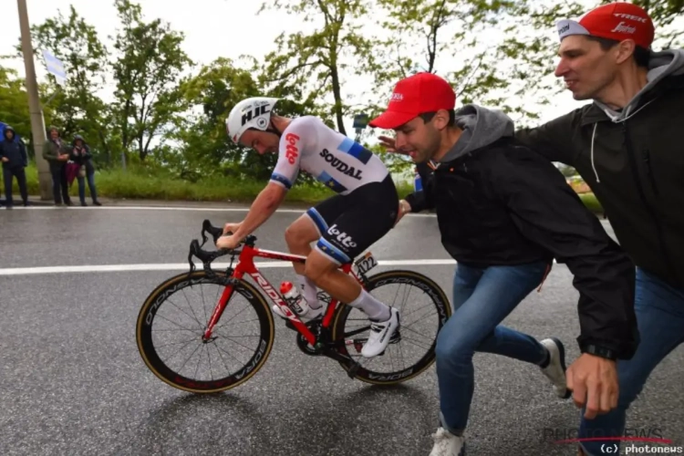 Grosse déception pour Victor Campenaerts: "Frustrant"