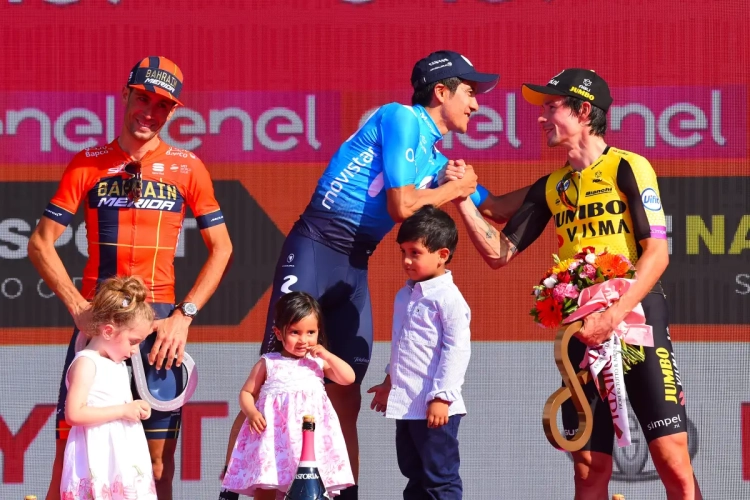 Un podium majestueux!