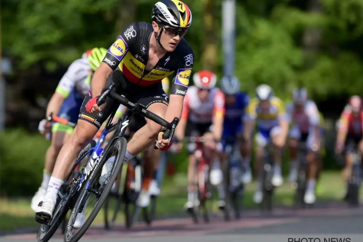 La Belgique devient vice-championne d'Europe de cyclisme sur route