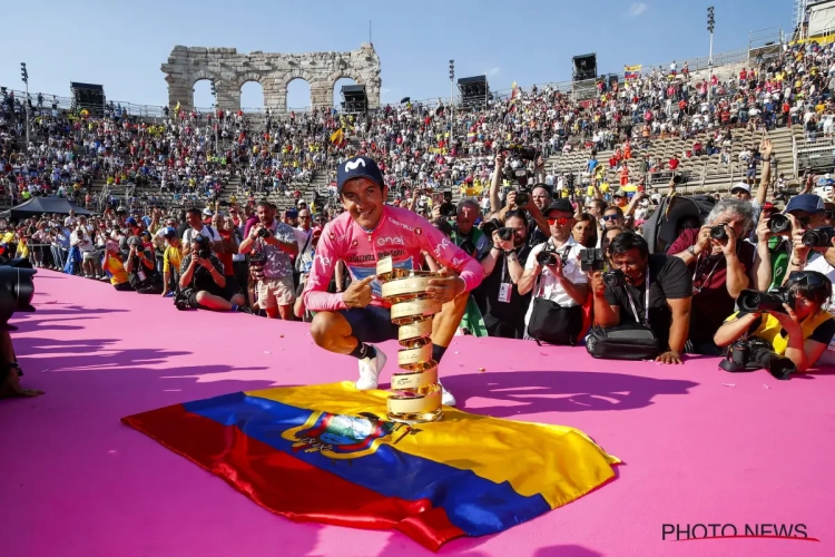 Incroyable !  Le vainqueur du Giro ne prendra pas part au Tour de Grande-Bretagne pour raison administrative
