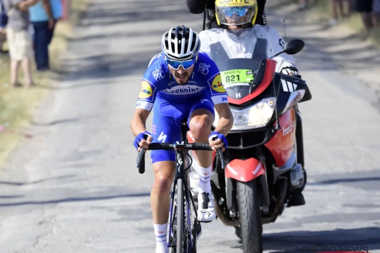 Alaphilippe sort un premier numéro pour un coup double, le maillot à pois pour un autre Belge