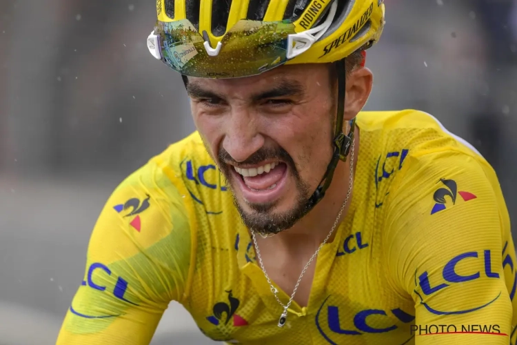 Déçu ou frustré? "Non!" répond Julian Alaphilippe et il a raison