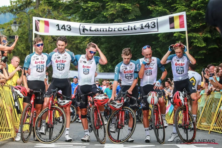 Deux Belges ont renoncé au BinckBank Tour pour Bjorg Lambrecht